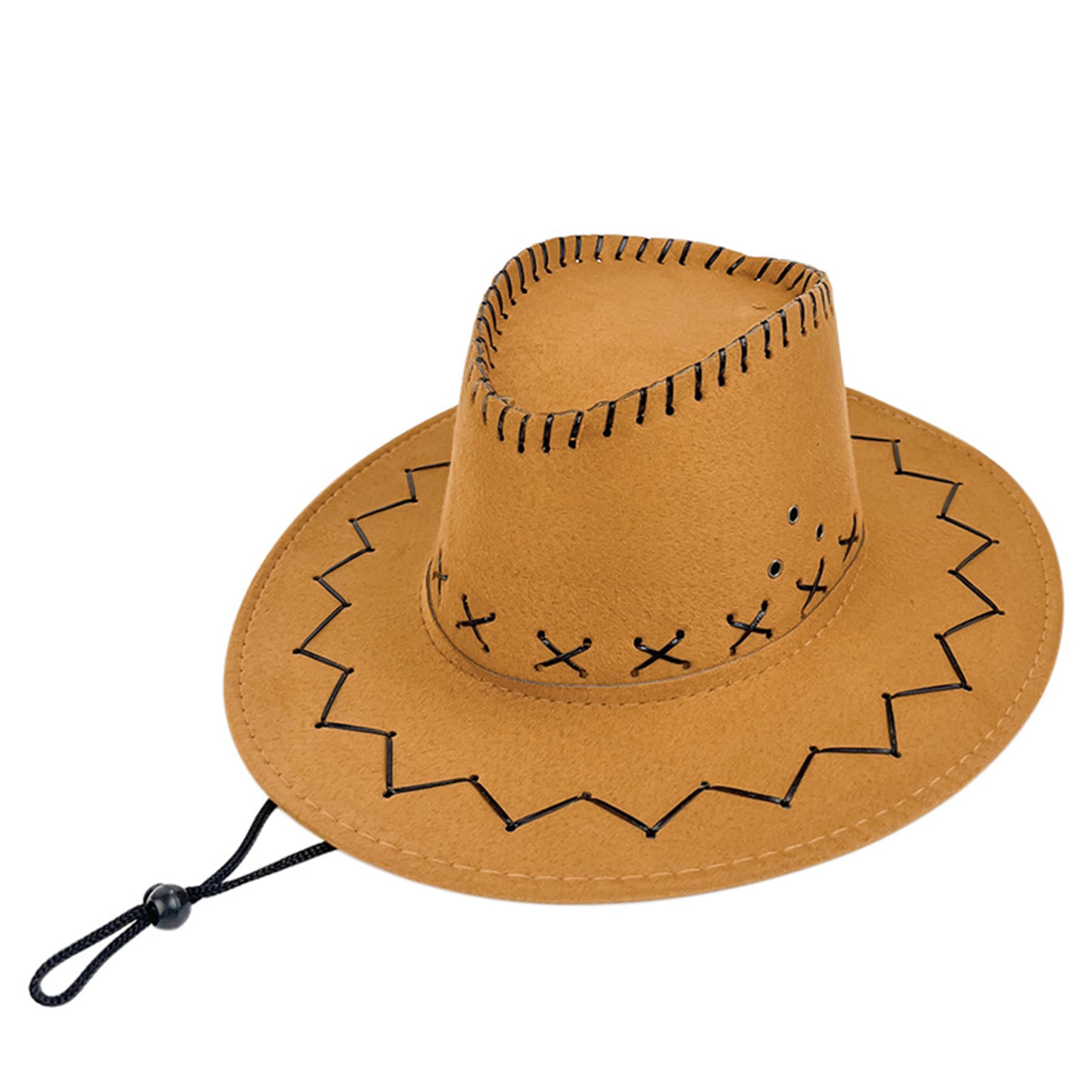 Wide Brim Suede Cowboy Hats thumbnail 11