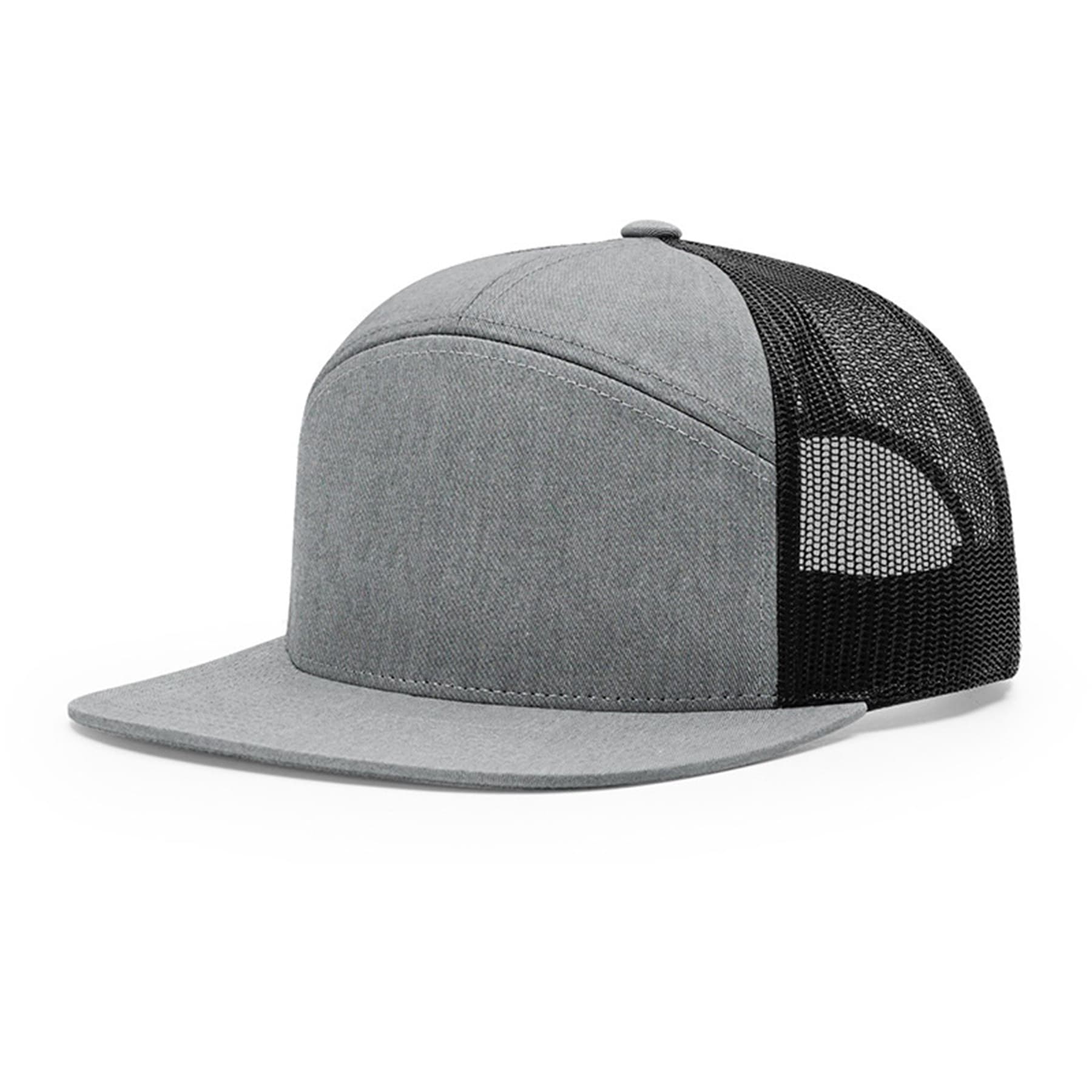 7 Panel Trucker Cap Hat thumbnail 3