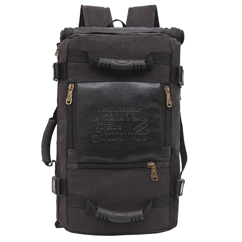 Canvas Duffel bag with Shoe Compartment thumbnail 5