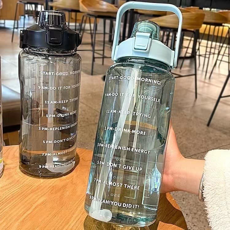 2L Sports Water Bottle With Time Marker thumbnail 13