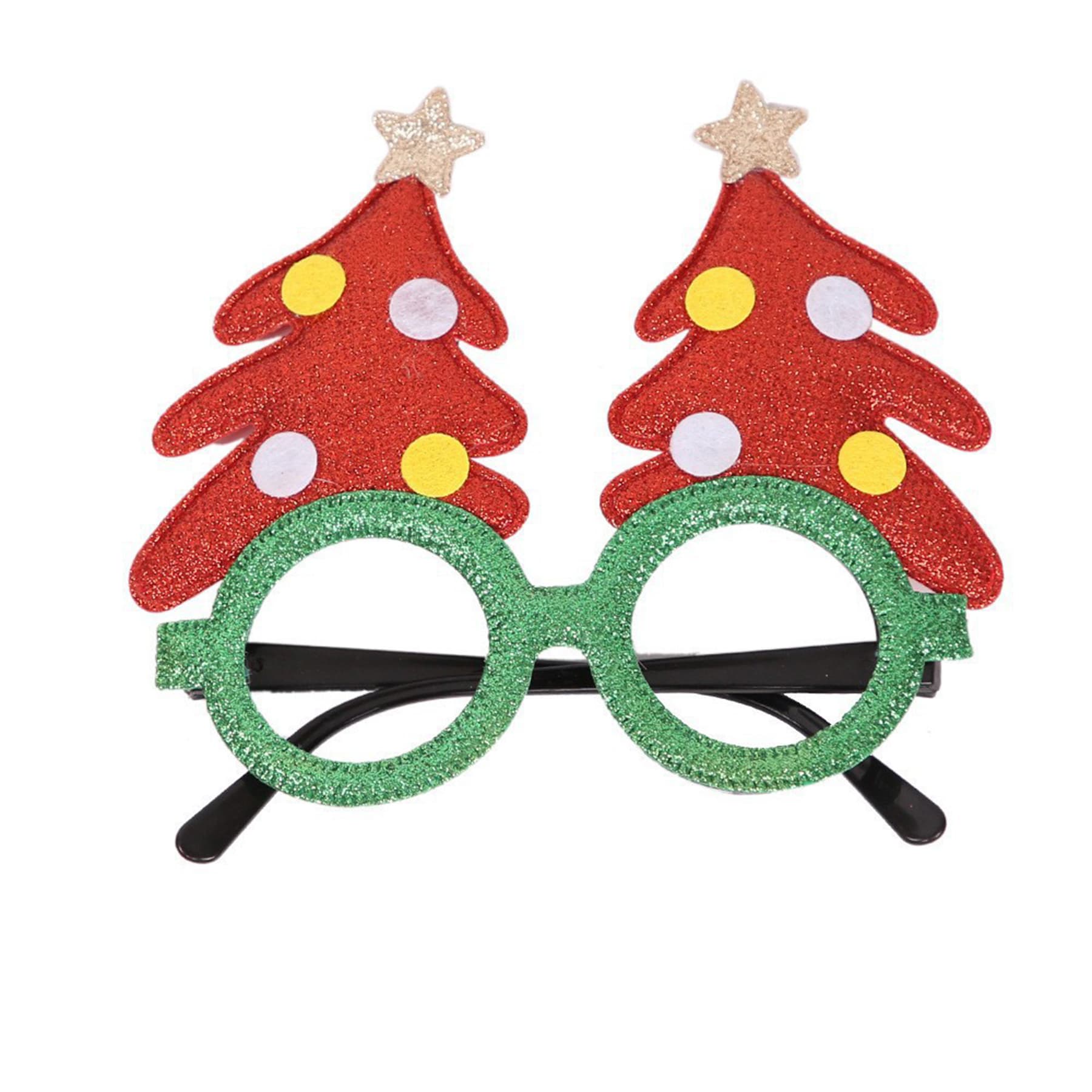 Christmas Decorated Plastic Glasses thumbnail 21