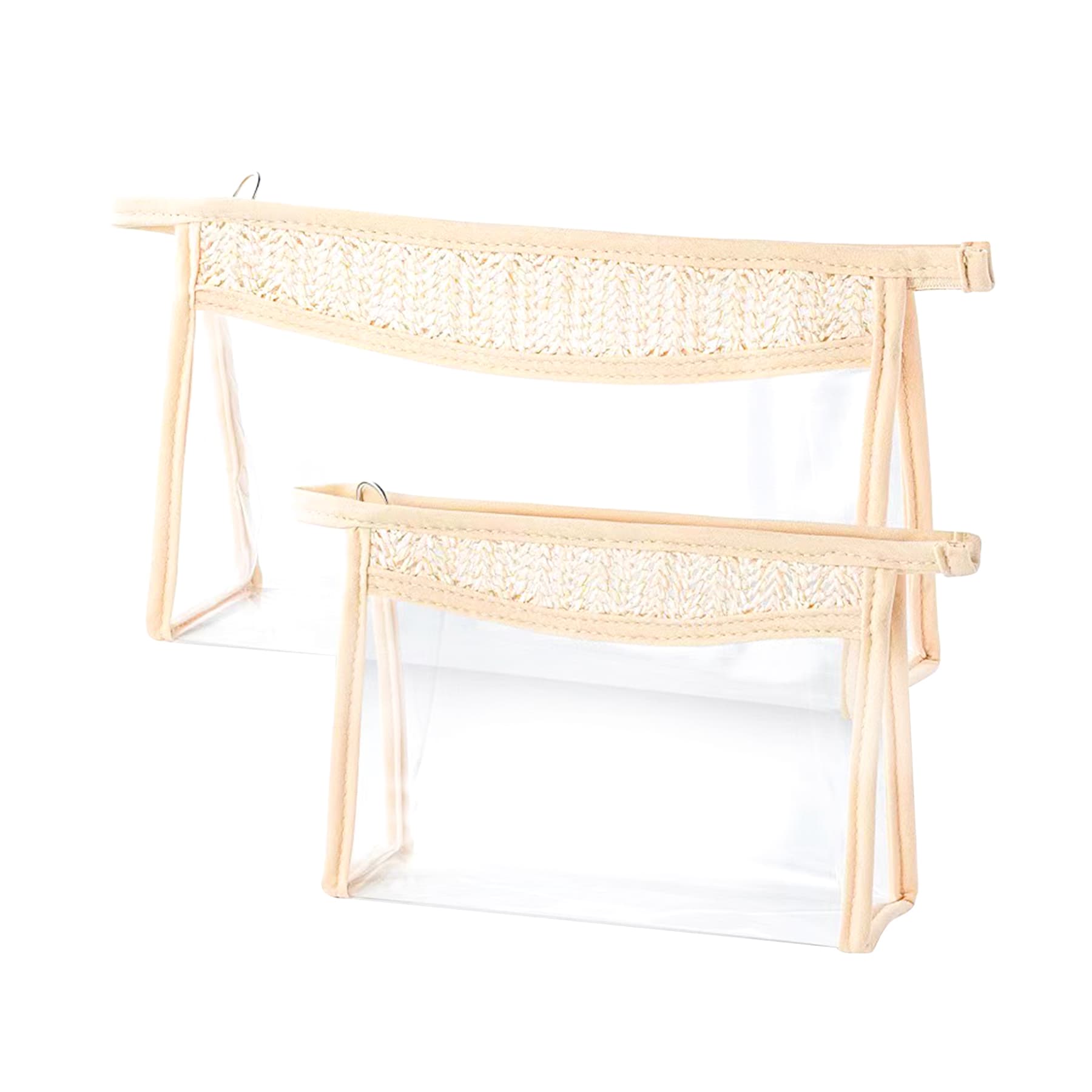Clear Cosmetic Bag with Zipper thumbnail 3