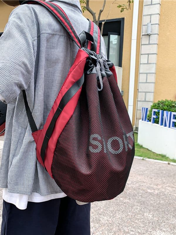 Large Capacity Gym Drawstring Backpack thumbnail 3