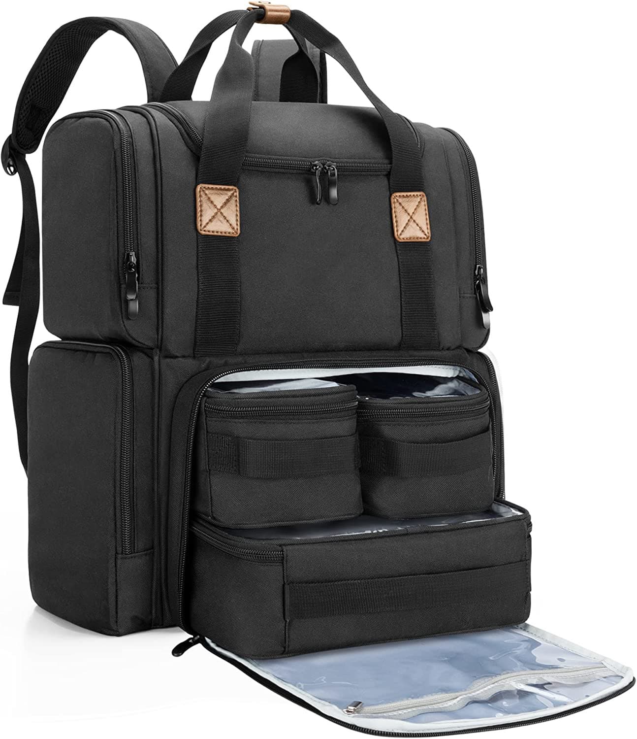 Large Capacity Makeup Train Bag Set thumbnail 4