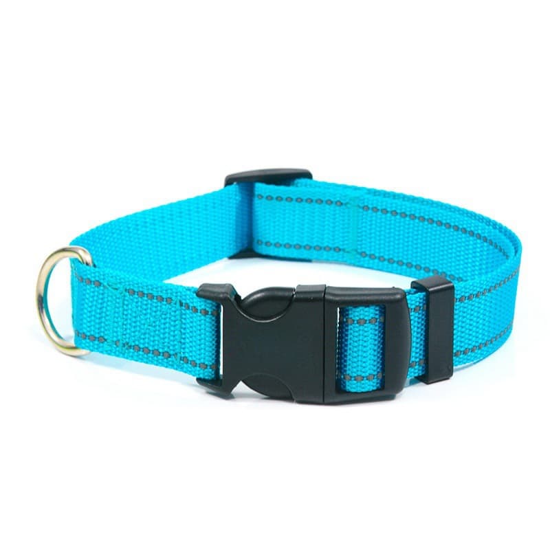 Dog Collar,8 Colors, Breathable Nylon Pet Collar Adjustable thumbnail 2