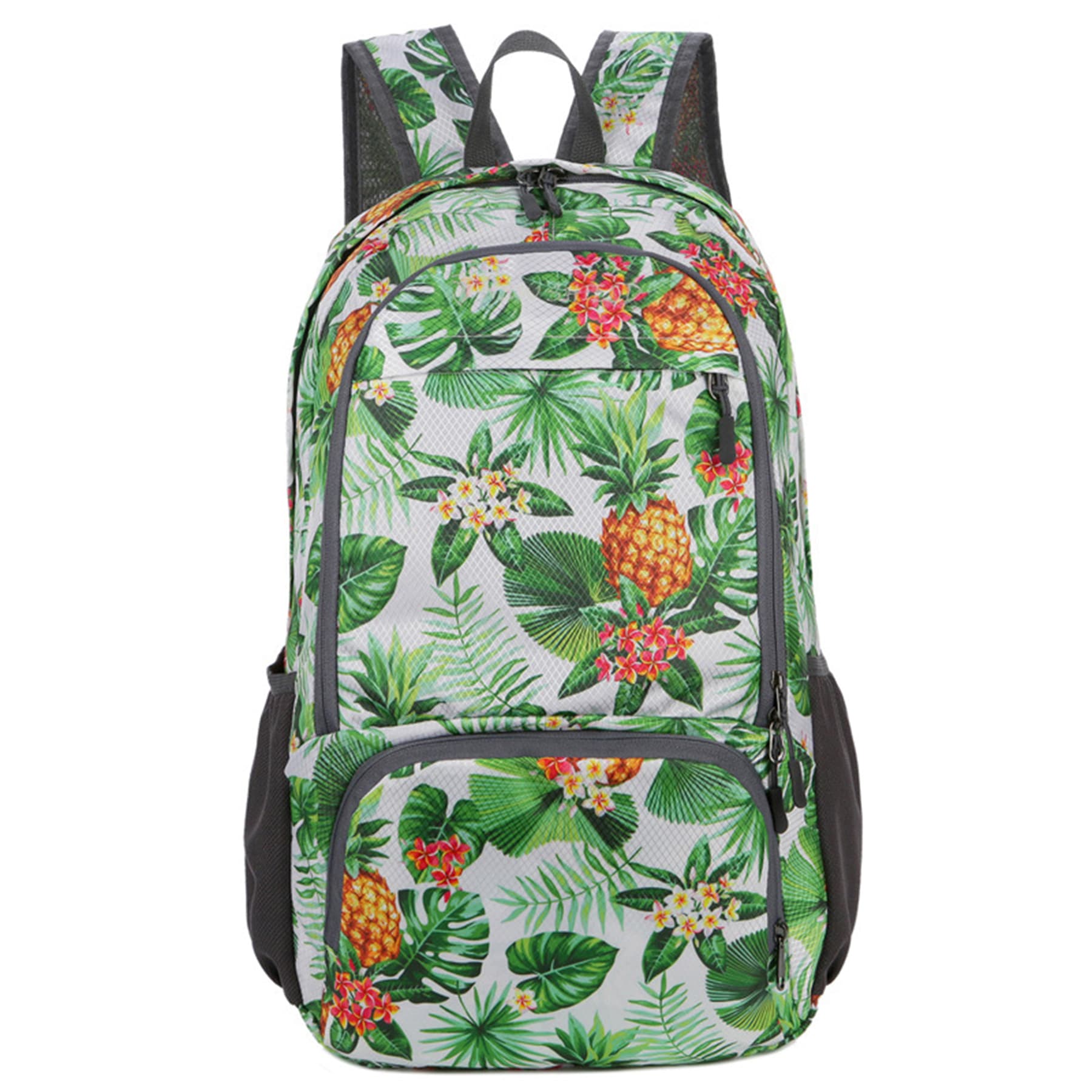 MOQ 50 PCS Full Color Packable Backpack For Travel School thumbnail 4