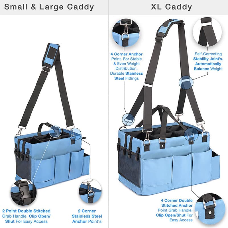 Large Hands-Free All-in-One Wearable Cleaning Caddy thumbnail 5