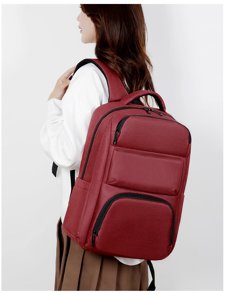 Men's USB Charging Port Large Capacity Travel Backpack thumbnail 3