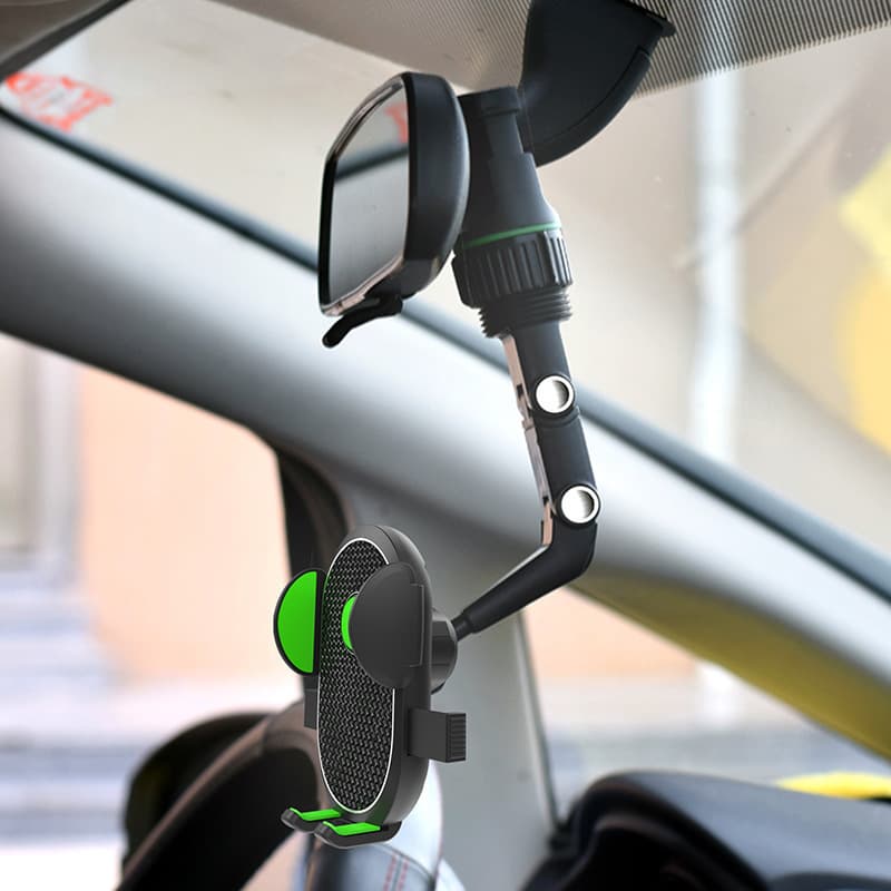 Rearview Mirror Phone Holder For Car Adjustable Arm Length thumbnail 2