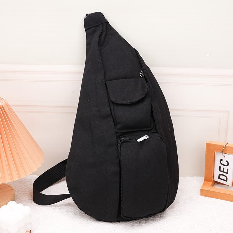 Sling Chest Bag with Adjustable Rope Shoulder Strap thumbnail 7