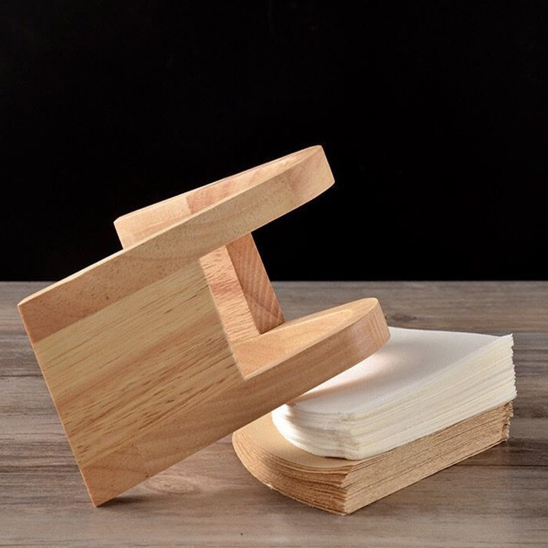 Wooden Coffee Filter Holder thumbnail 8