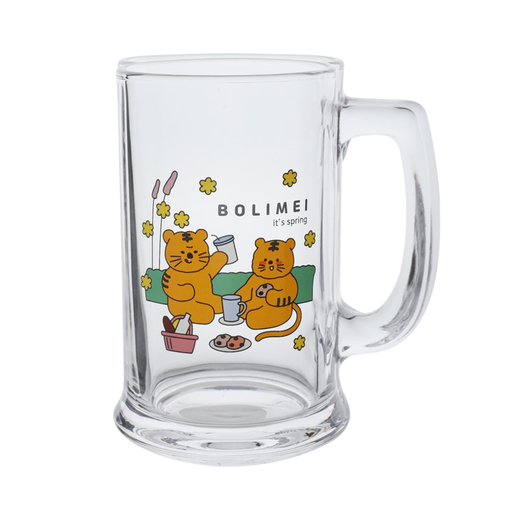 15 Oz Glass Tankard Mug thumbnail 3