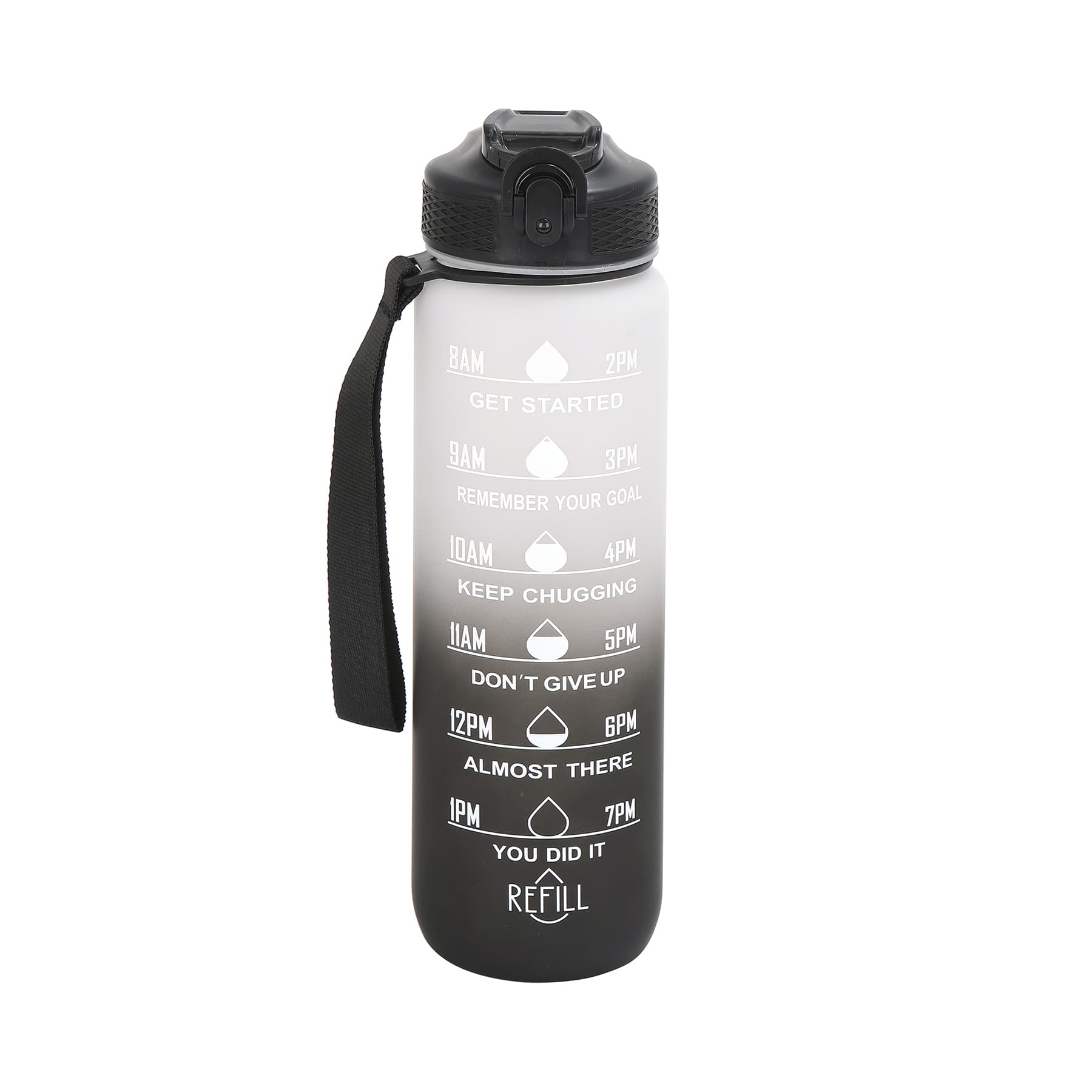 32oz Wide Mouth Water Bottle With Lid & Straw thumbnail 5