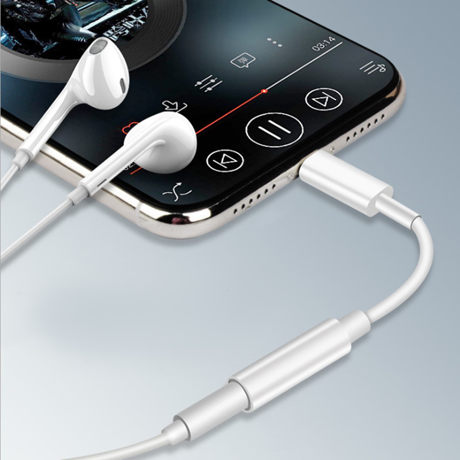 Lightning to 3.5mm Headphone Audio Adapter thumbnail 4