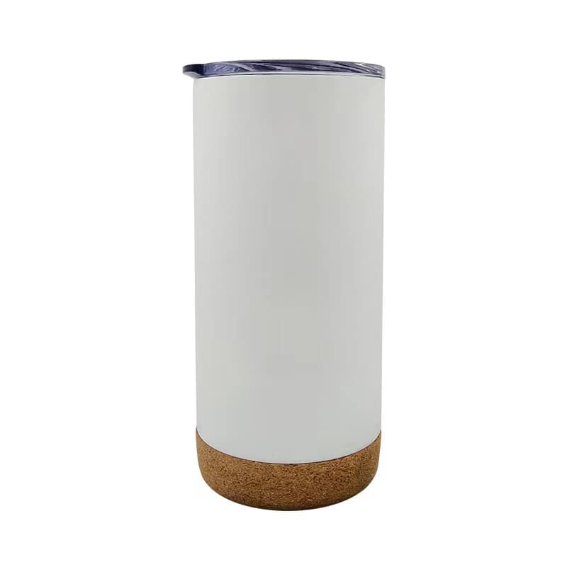 Stainless Steel Mug with Cork Bottom thumbnail 2