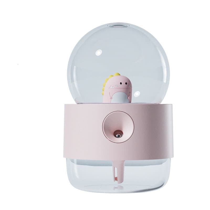 Rotating crystal ball humidifier lamp thumbnail 2