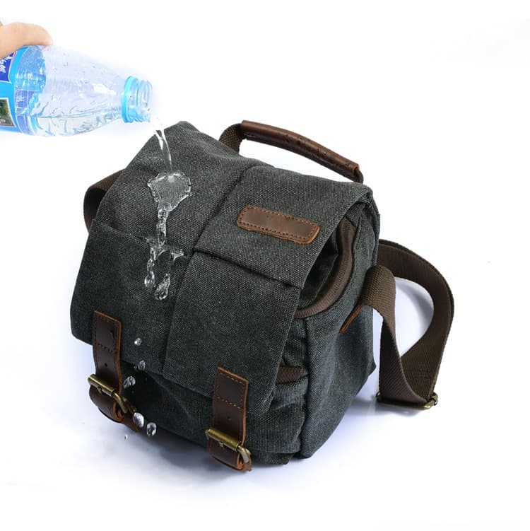 Vintage Canvas Camera Shoulder Messenger Sling Bag thumbnail 7