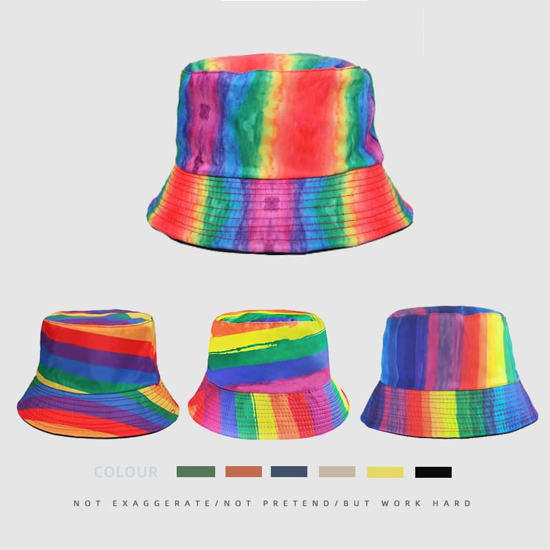Rainbow Bucket Hat thumbnail 3