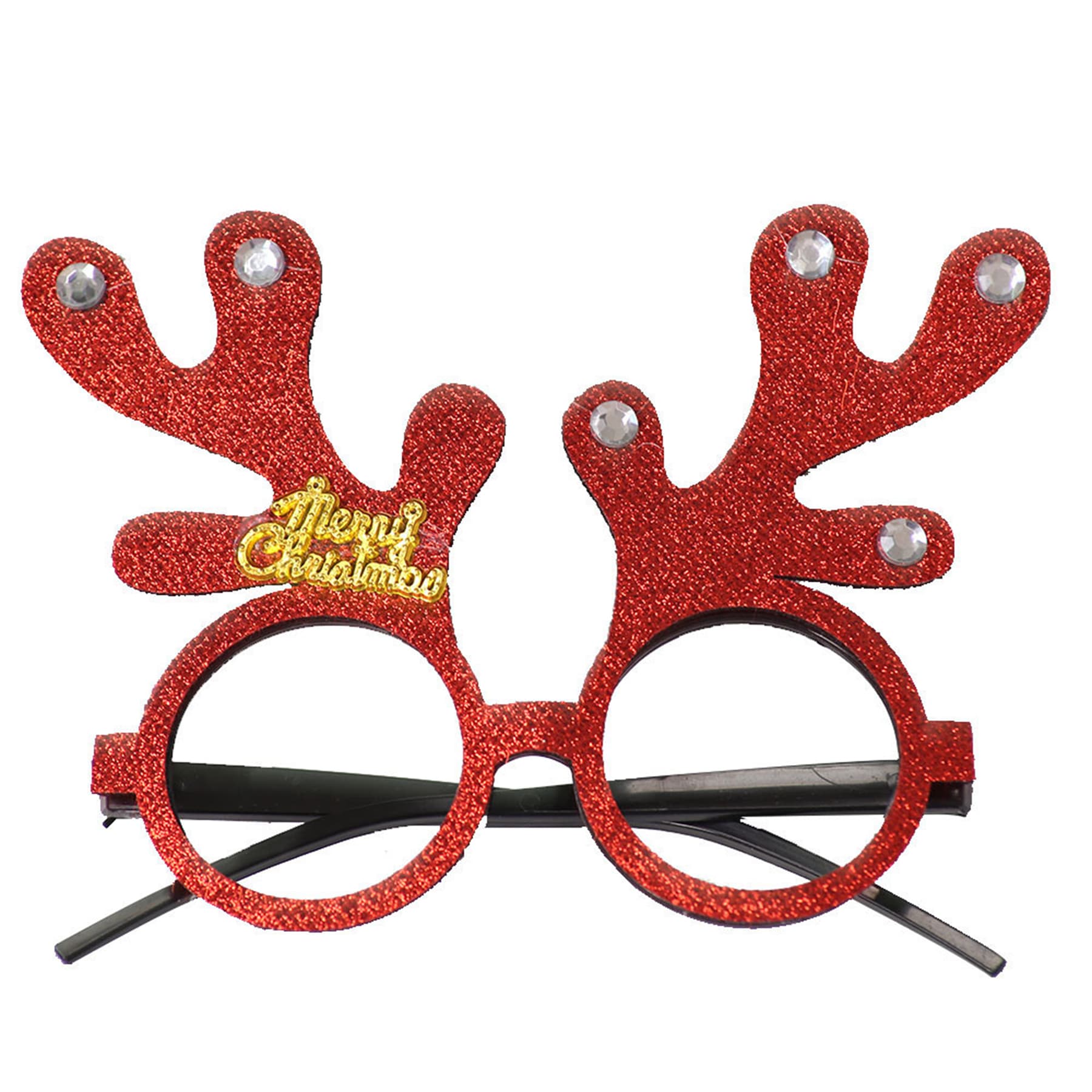 Christmas Decorated Plastic Glasses thumbnail 40