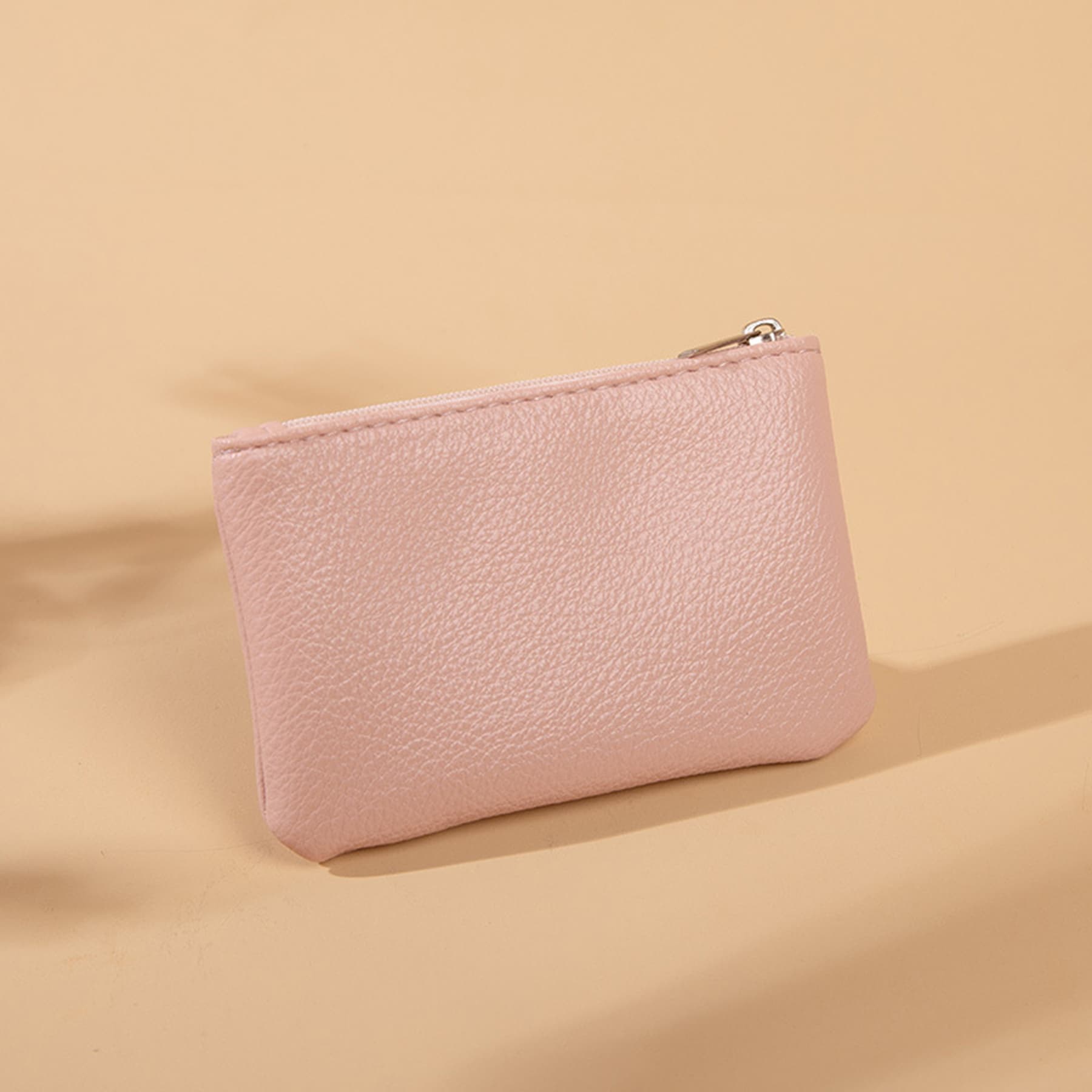 Zippered Leather Purse thumbnail 3