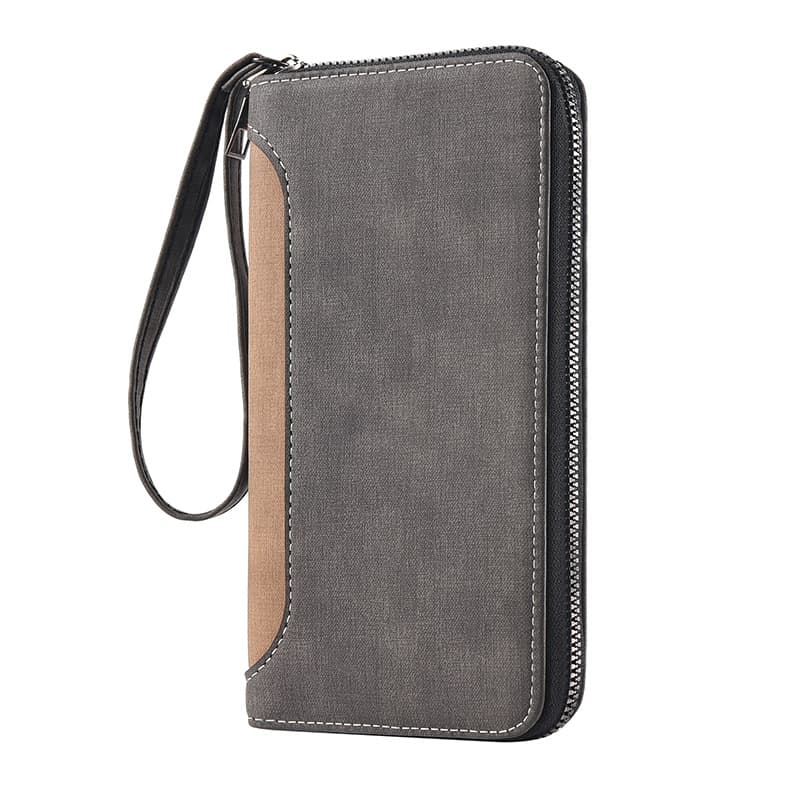 Multi-functional Anti-Aging Fashion Long Wallet With Zipper thumbnail 8