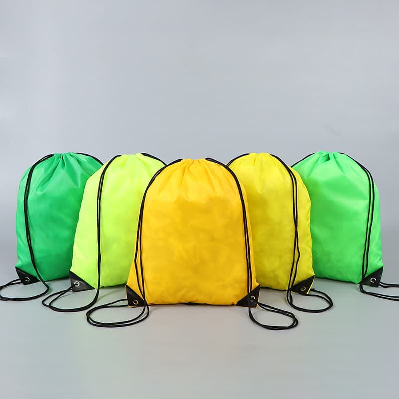210D Polyester Drawstring Bags Cinch Sack thumbnail 5