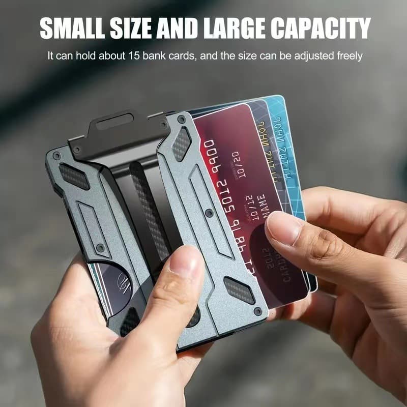 Mini RFID Blocking Credit Card Holder thumbnail 4