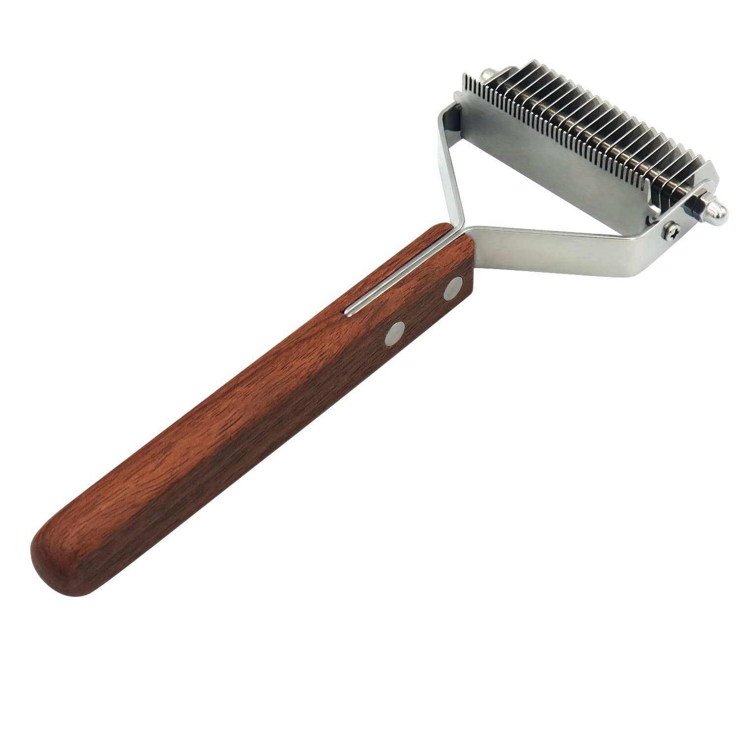 Pet Open Knot Comb Wooden Handle thumbnail 5