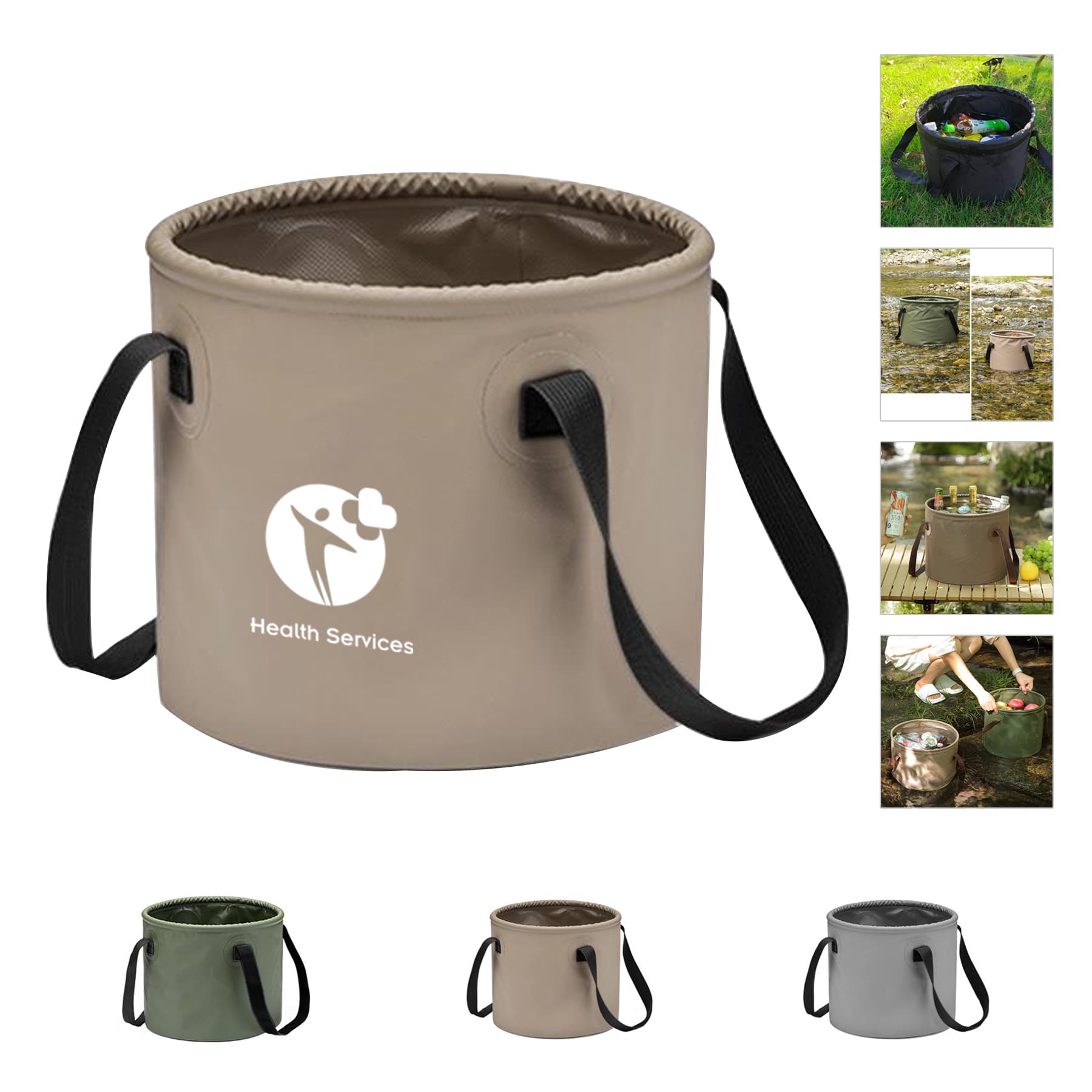 Collapsible Bucket with Handle