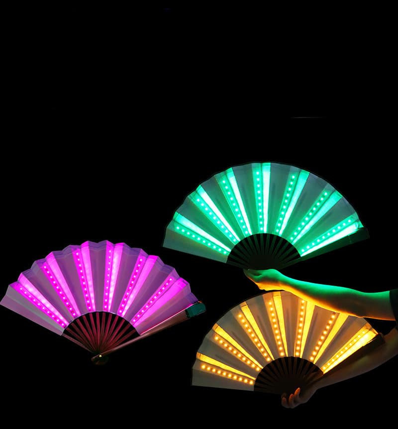 Led Luminous Folding Fan thumbnail 5