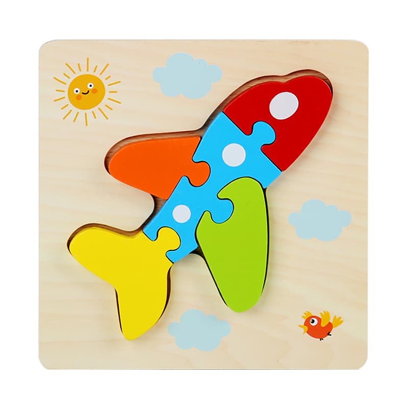 Wooden Toddler Puzzles Toys for 1 2 3 Years Old Boys Girls thumbnail 5
