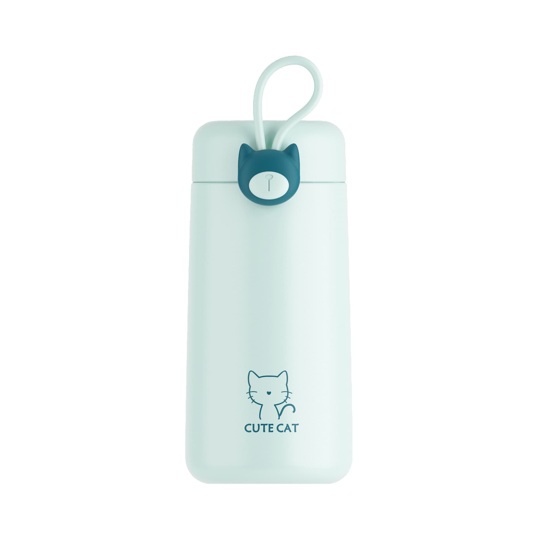 9.5Oz stainless steel cartoon cute portable insulation bottle thumbnail 2