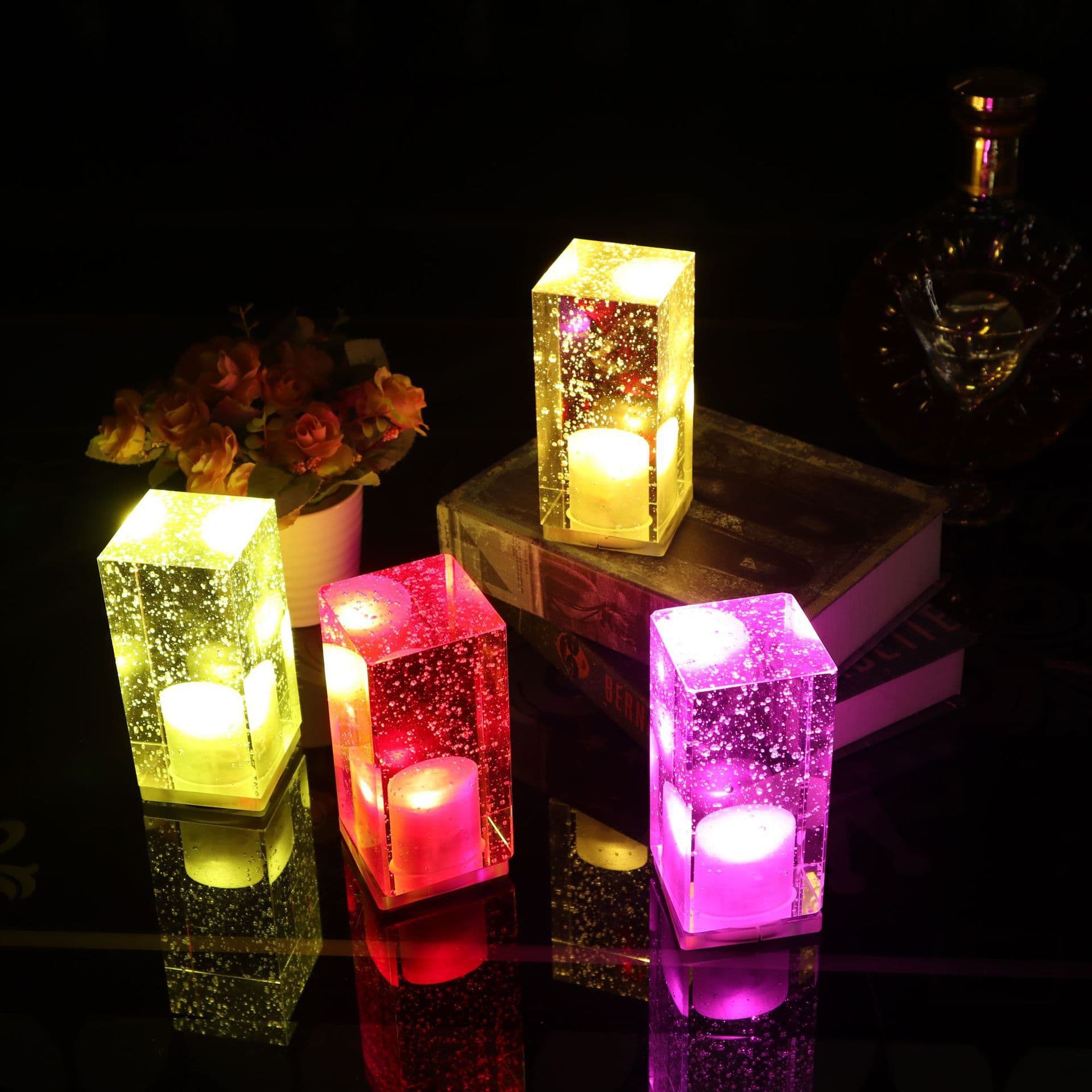 Rechargeable Led Crystal Night Light thumbnail 4