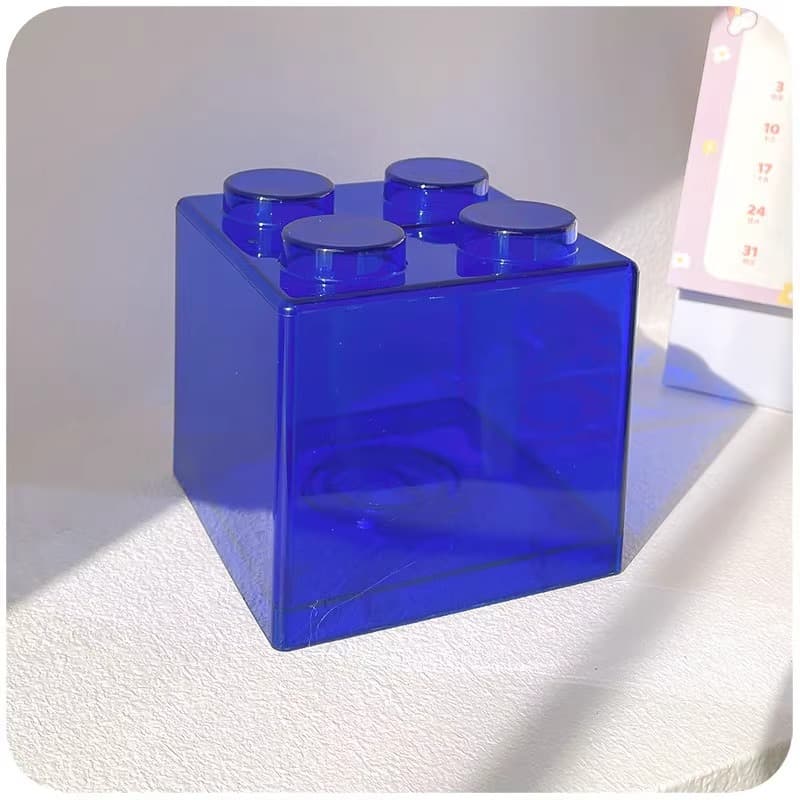 PS Clear Building Block Coin Bank thumbnail 7