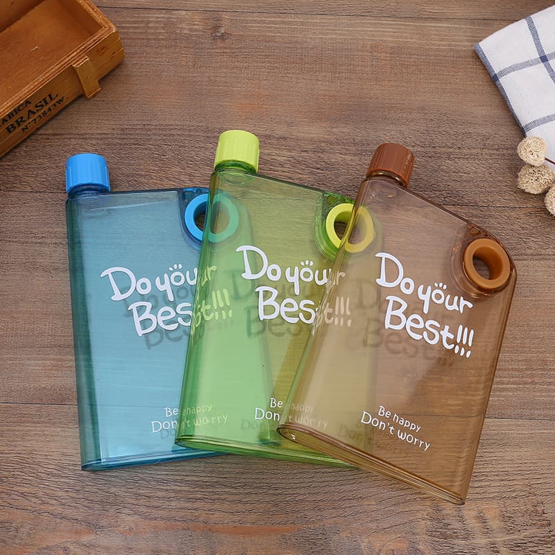 14Oz Slim A5 Water Bottle Travel Mug Cup Bpa Free thumbnail 3