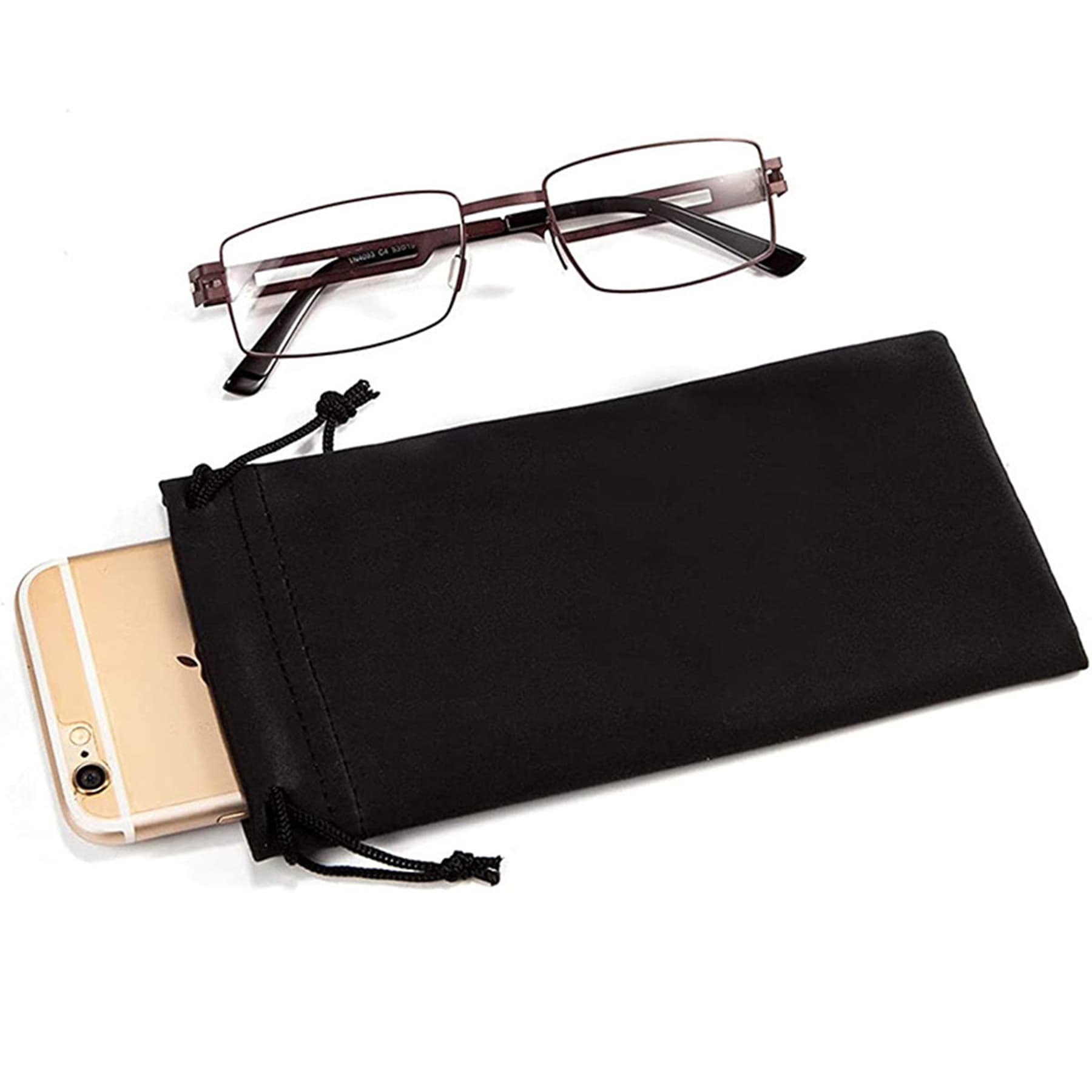 Microfiber Sunglass Drawstring Pouch thumbnail 16