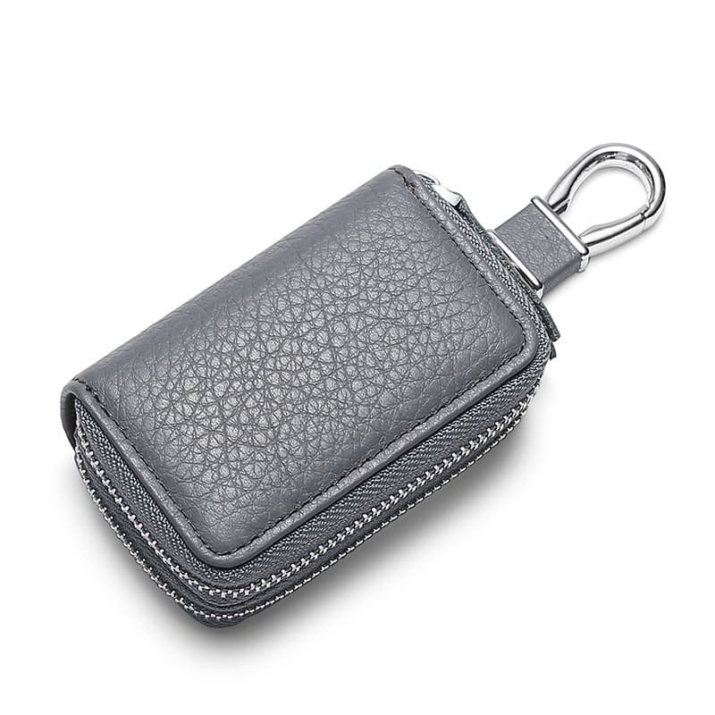 Genuine Leather Car Key Chain Keychain Holder thumbnail 6