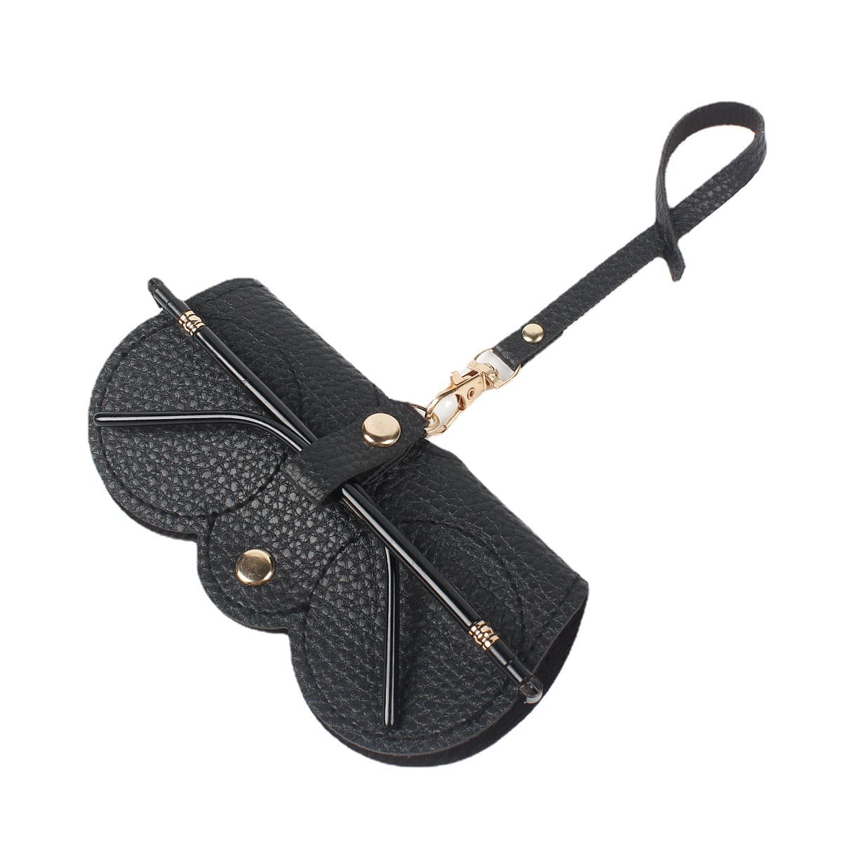 Soft Fake Leather Sunglasses Bag thumbnail 3