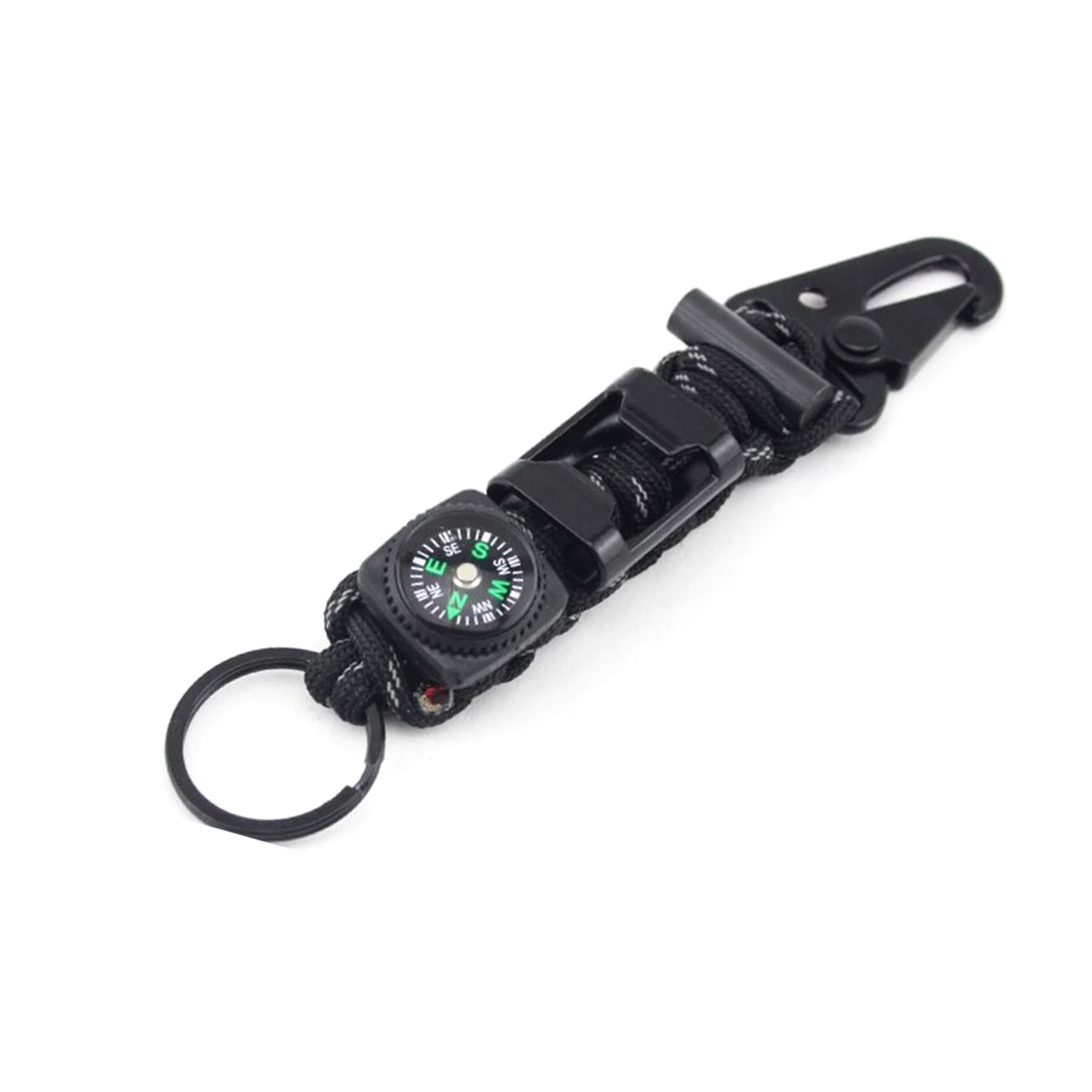 Multi Functional 5 In 1 Paracord Survival Keychain