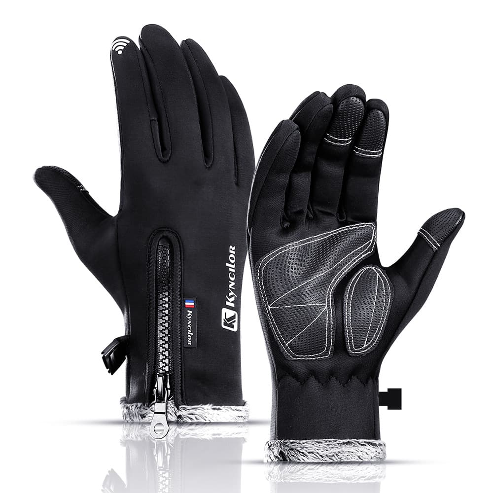 Warm Touchscreen Fleece Gloves thumbnail 3