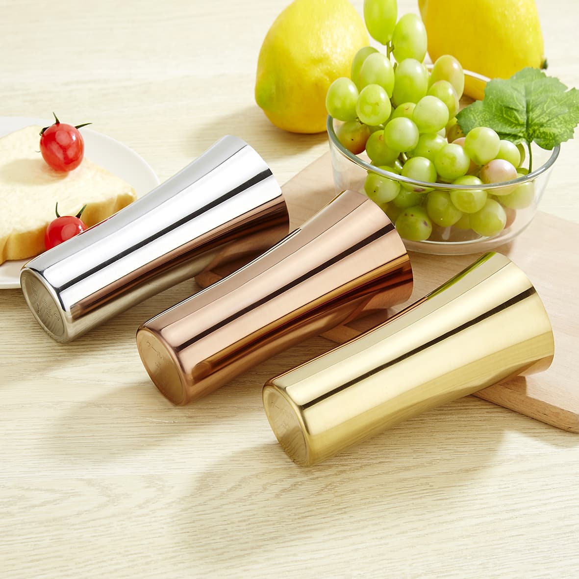 Elegant Vase Stainless Steel Decorative Water Cup thumbnail 2
