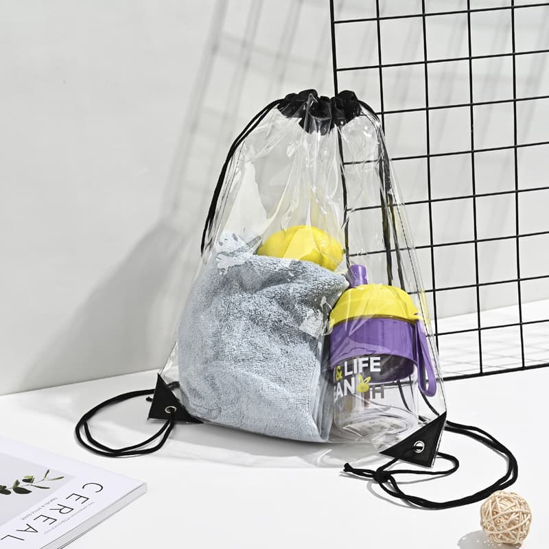 Clear Stadium Drawstring Backpack thumbnail 16