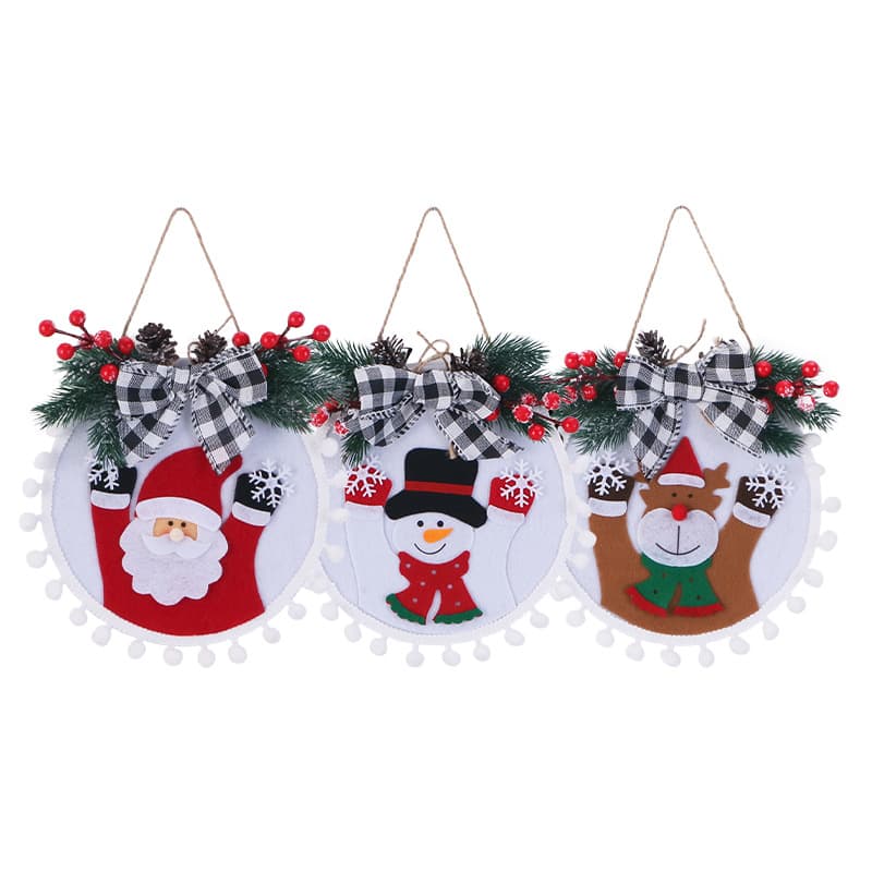 Small Merry Christmas Wreaths For Front Door thumbnail 4