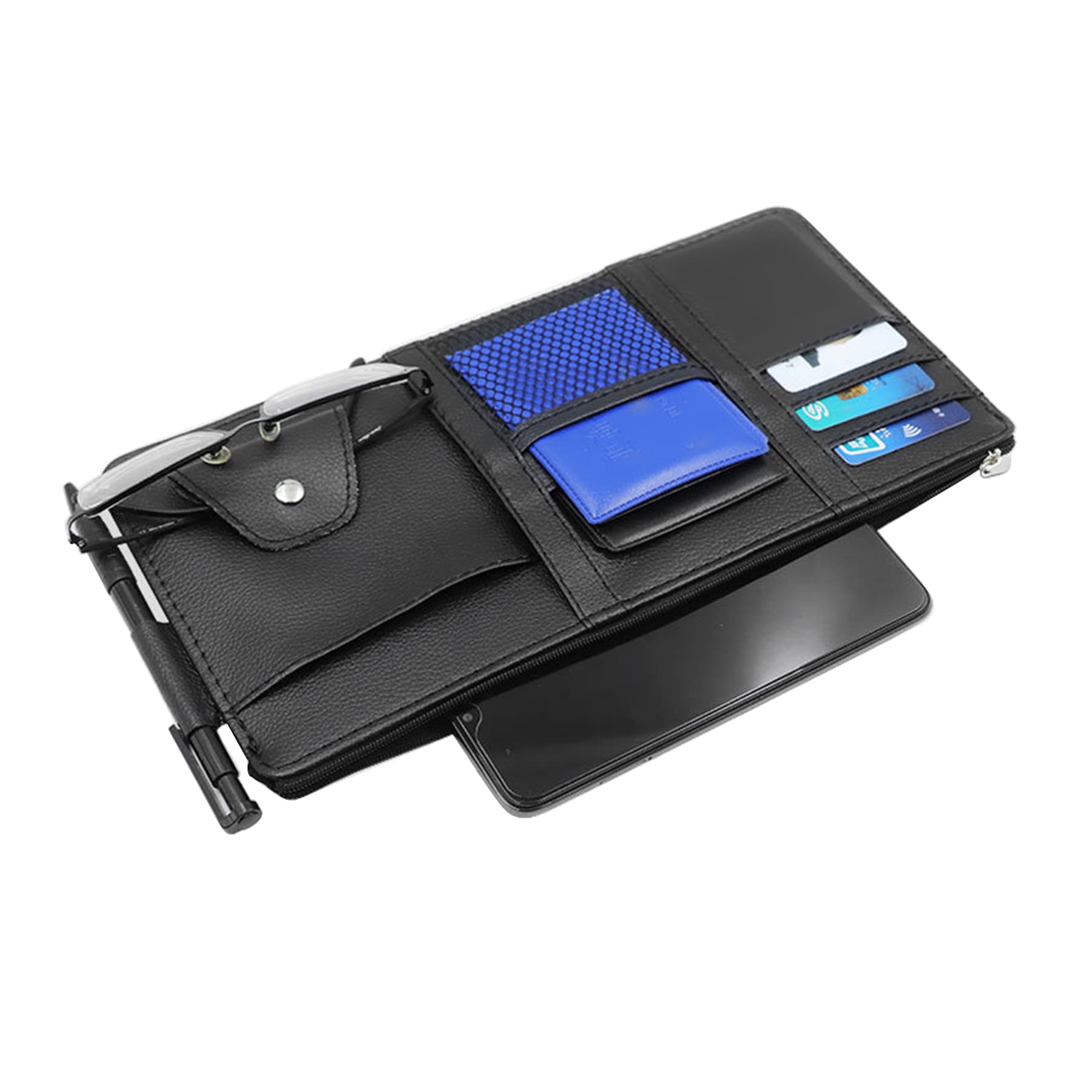 Car Sun Visor Point Pocket Organizer thumbnail 2