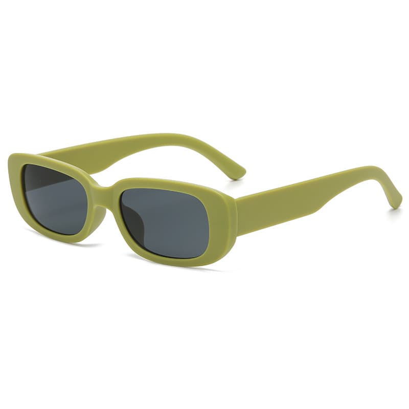 Vintage Square Eyewear Retro Trendy Wide Frame Sunglasses thumbnail 13