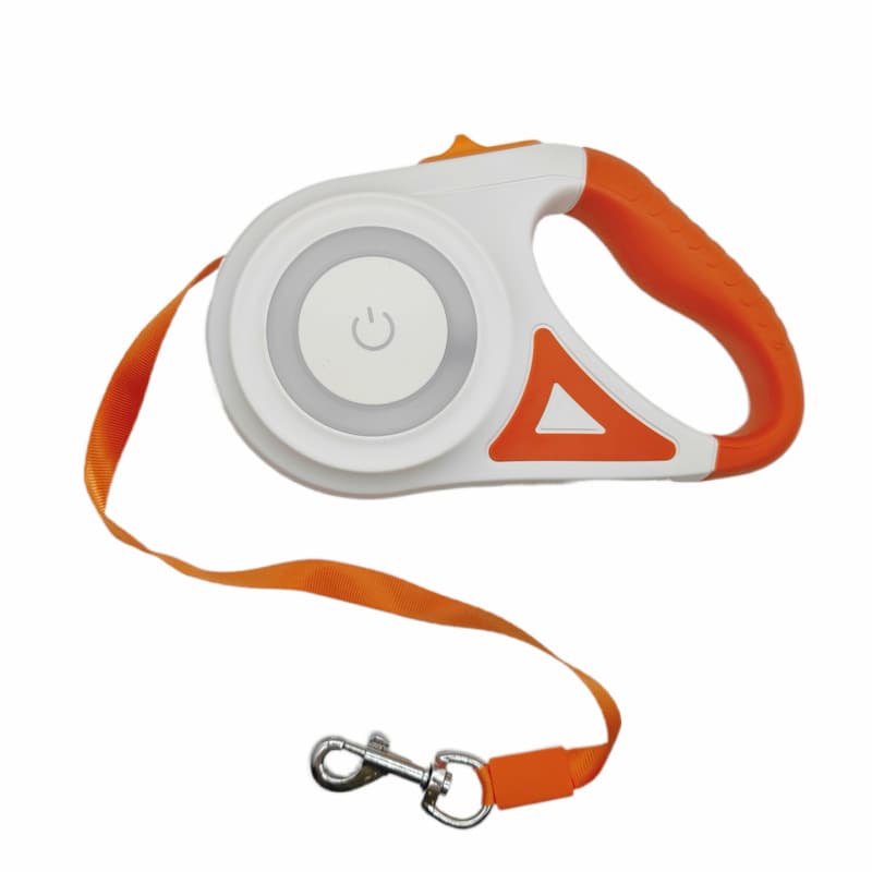 Retractable Dogs Leashes With Led Bright Flashlight thumbnail 4