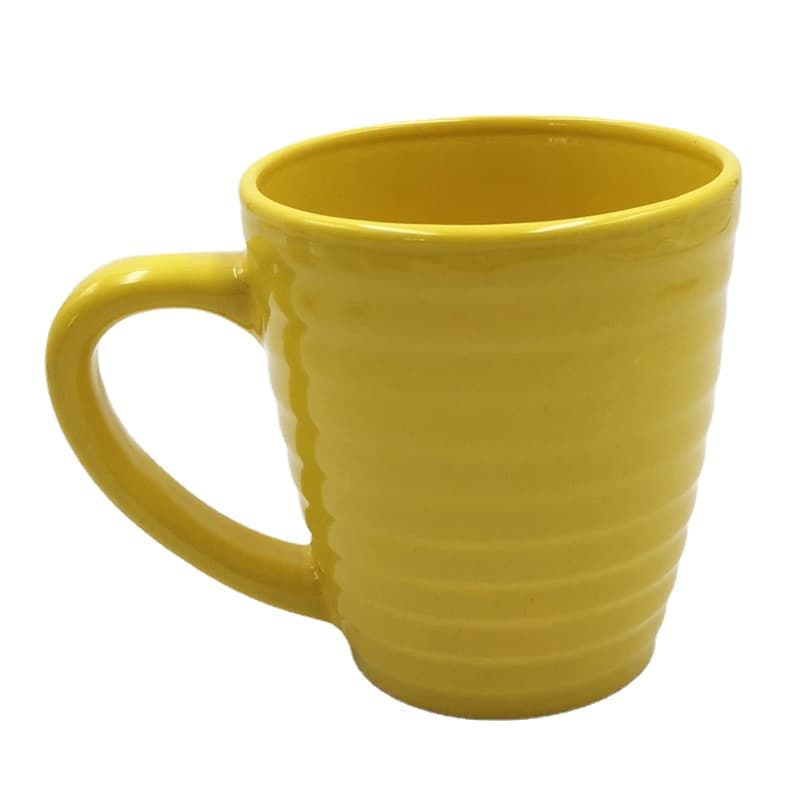 11 Oz Striped Embossed Mug thumbnail 3