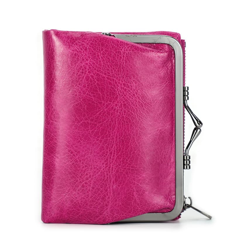 Genuine Leather RFID Clip Medium Waterproof Wallet thumbnail 2