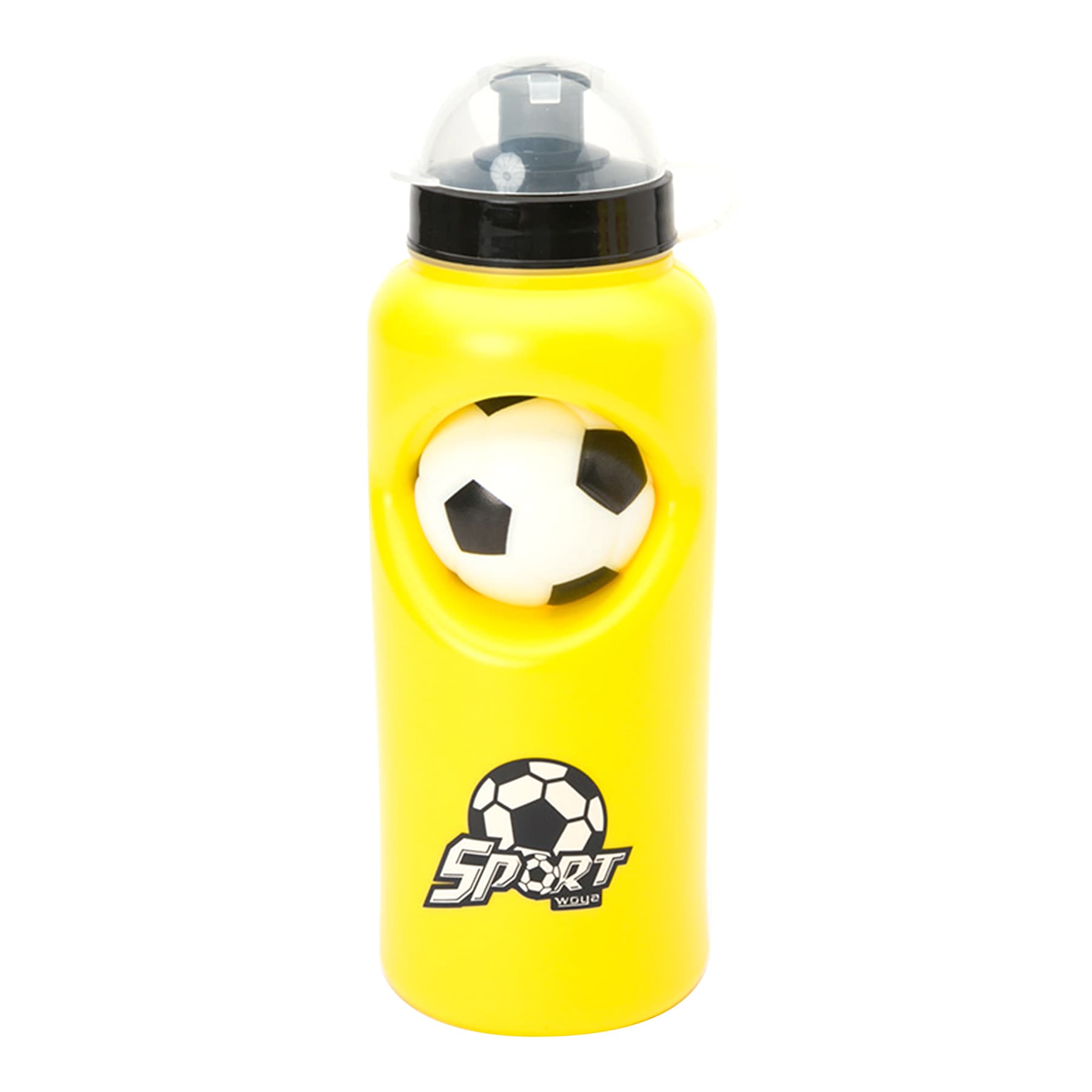 Plastic Water Bottle With Soccer thumbnail 5