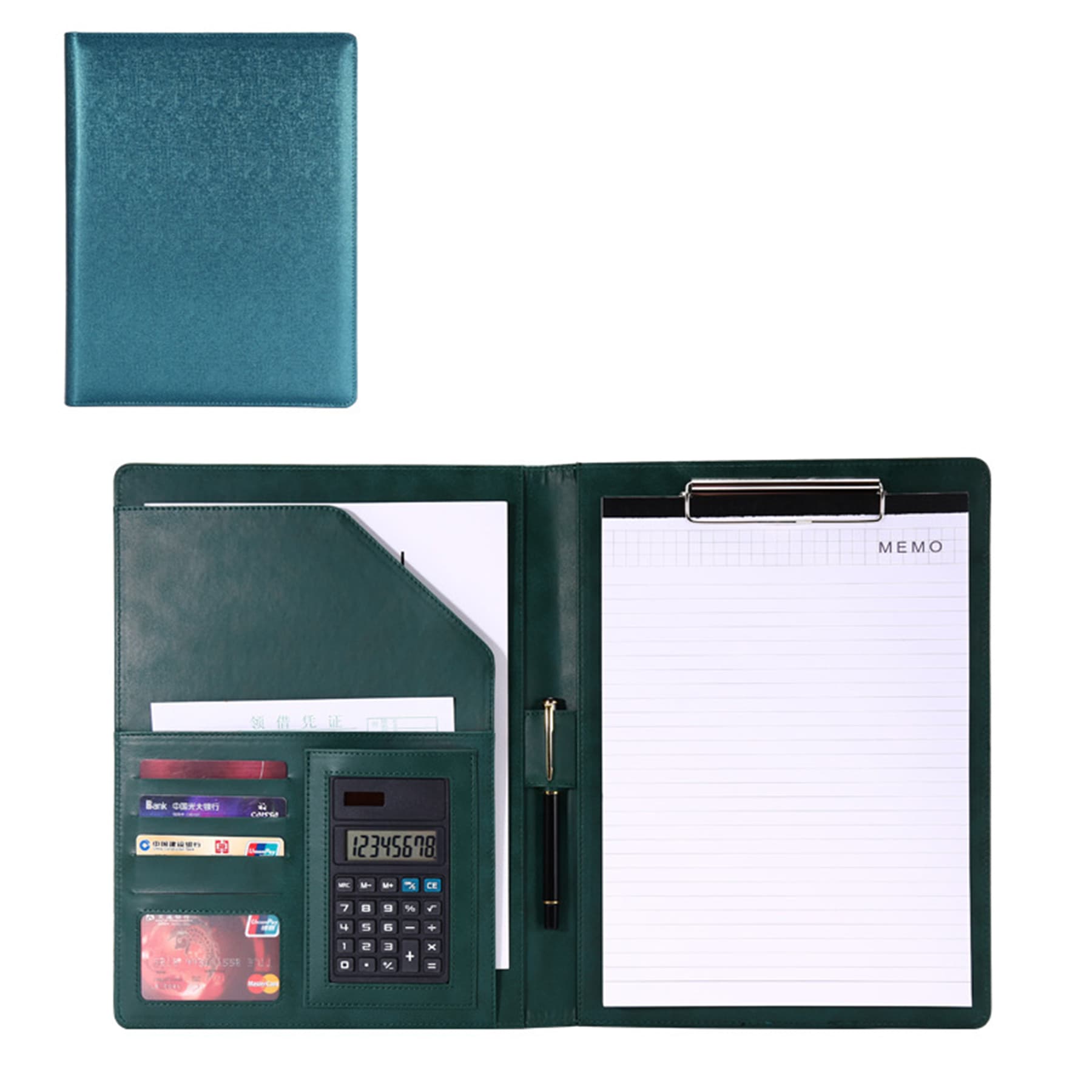 PU Business Portfolio A4 Size Clipboard thumbnail 14